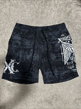 Vintage Xtreme Couture Baggy Affliction Style Sweat Shorts